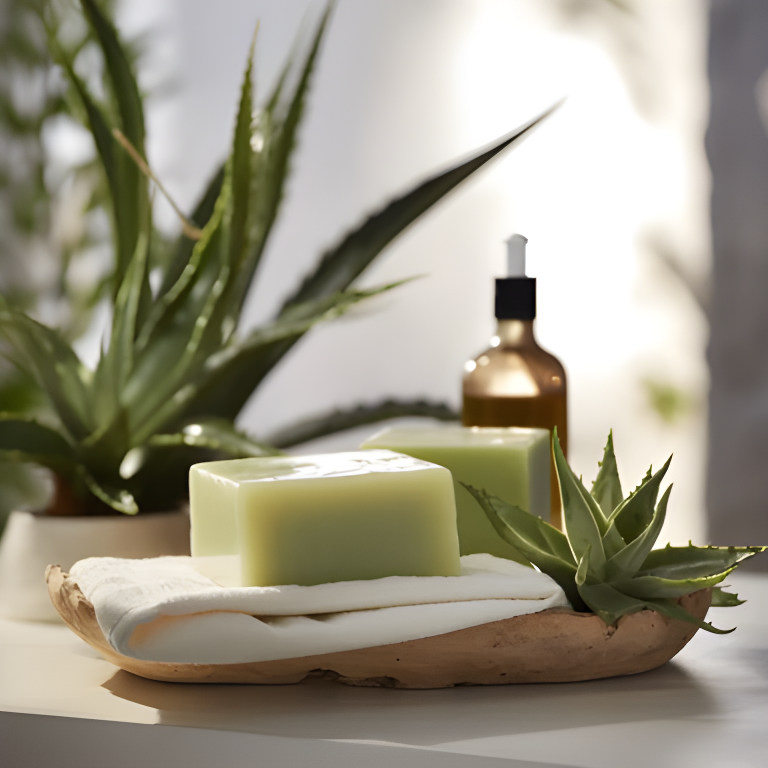 viaGlamour image of a soap-aloe-butter